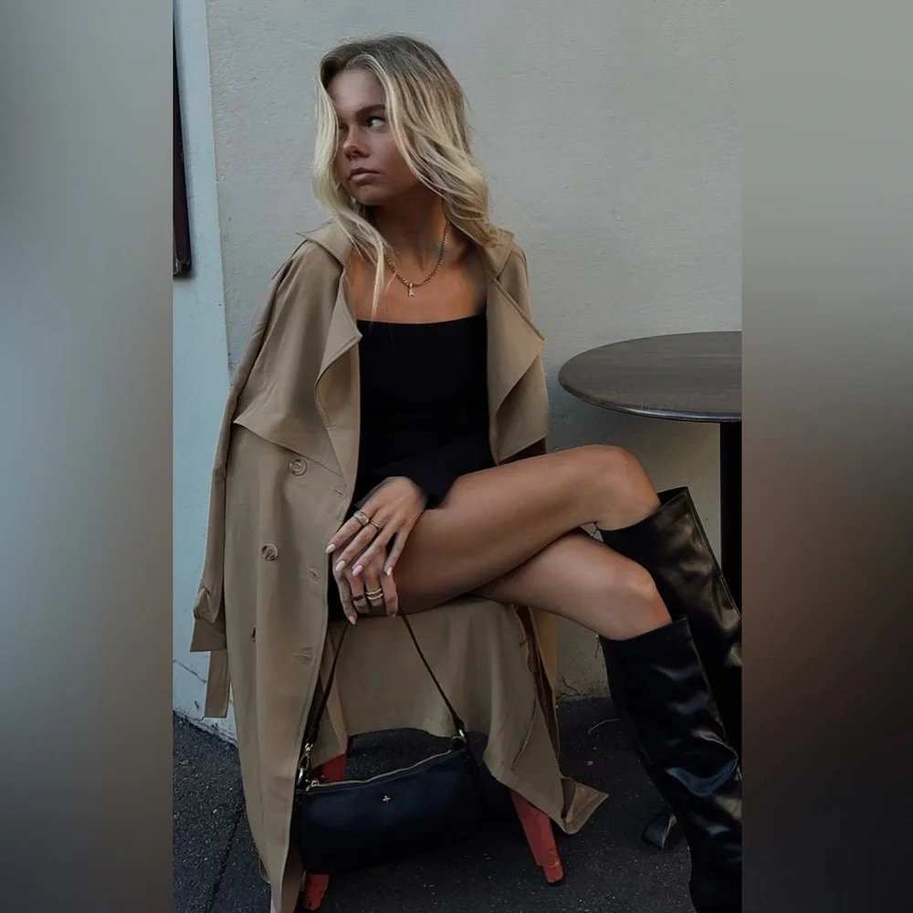 Princess Polly Trench Coat - Picture 8 of 8